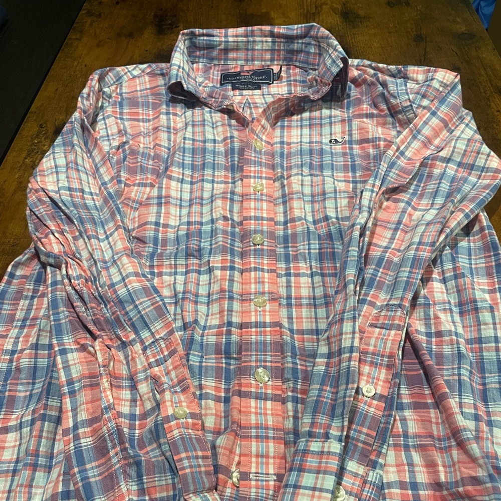 Vineyard Vines Whale Shirt/Boys Size 18